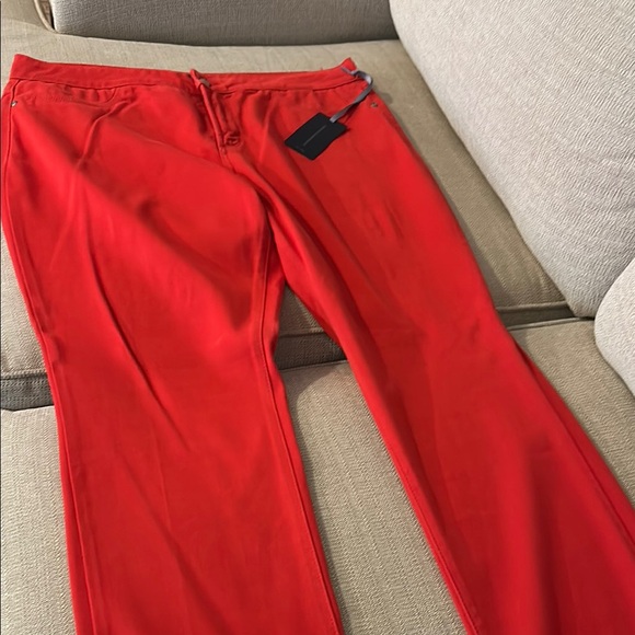 NYDJ Vibrant Red Aline Pants - Picture 4 of 5